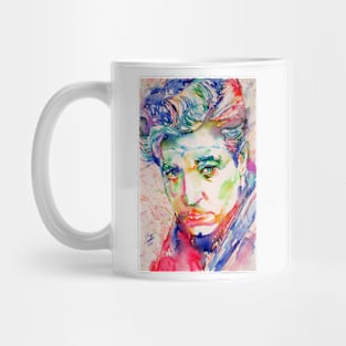 JEAN GABIN watercolor and ink portrait Mug